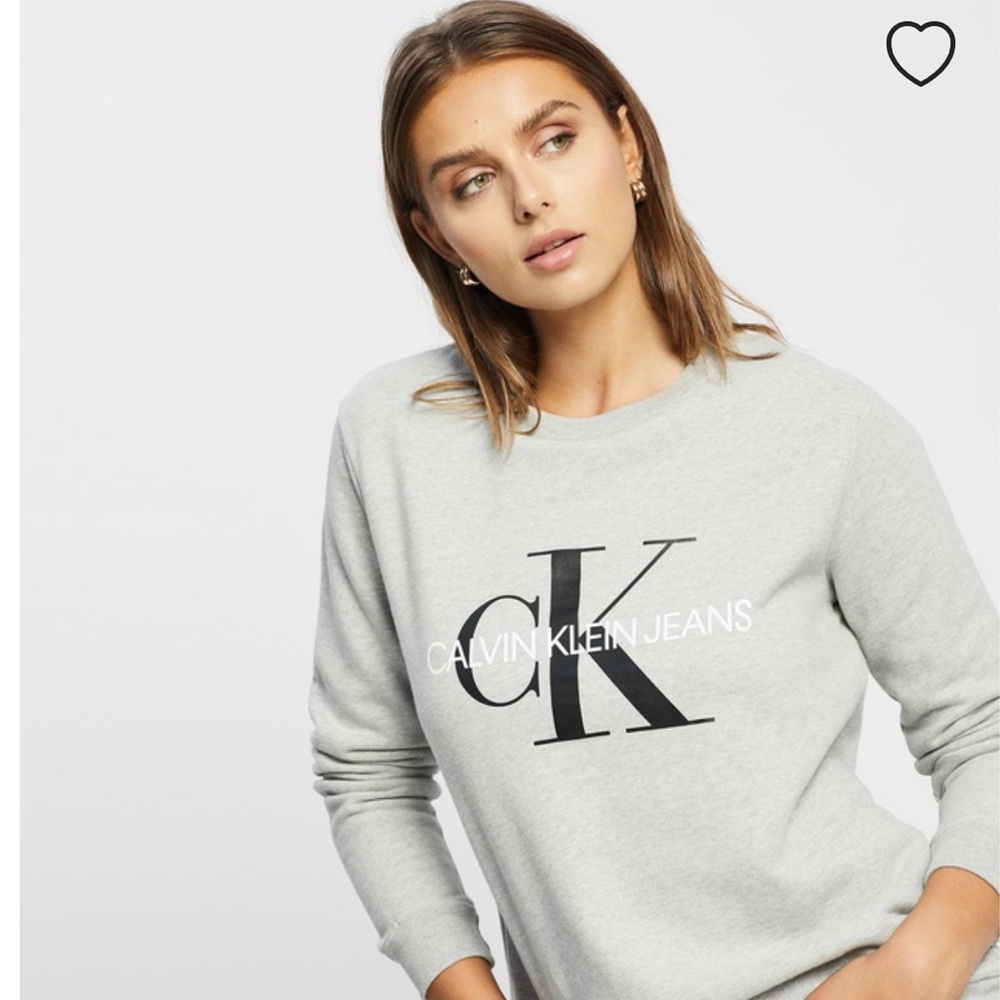 Calvin Klein - Core Monogram Logo Sweatshirt - Picture 5 of 5